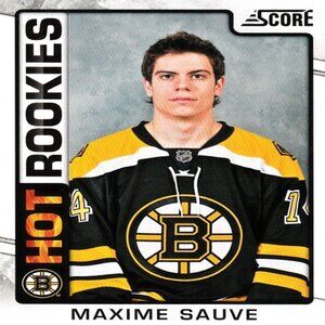 Maxime Sauve - 2012/2013 Score Hot Rookies Hockey Card